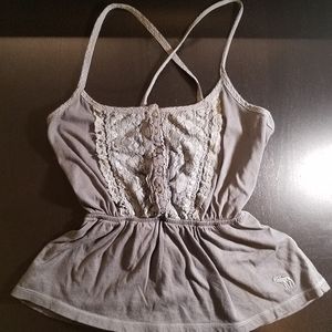 Abercrombie & fitch lace cami tank top.